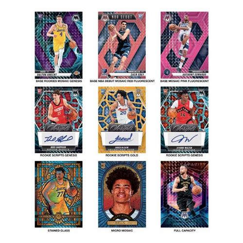 2024-25 Panini Mosaic NBA Basketball Trading Cards Mega Box