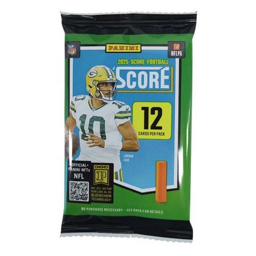 2025 Panini Score Football Trading Card Retail Pack - Primary Image
