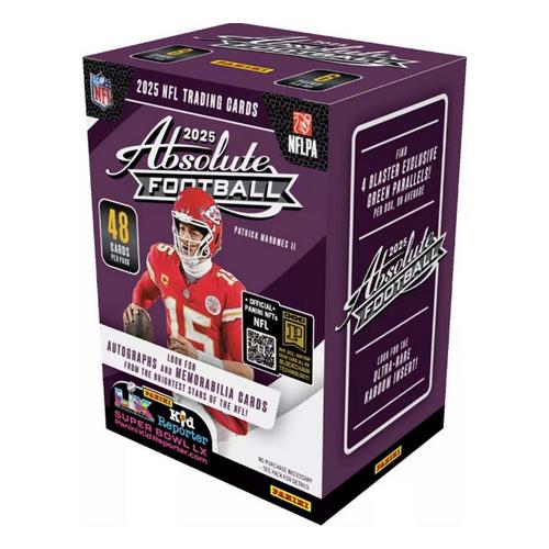 2025 Panini Absolute NFL Trading Card Blaster Box