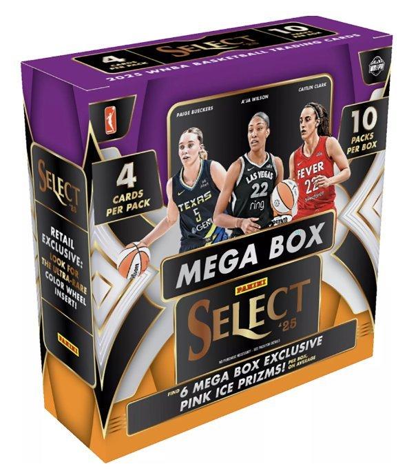2025 Panini Select WNBA Trading Card Mega Box