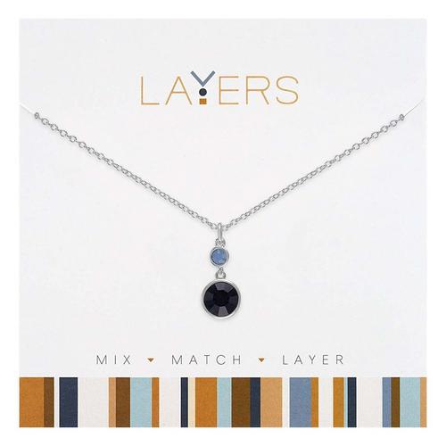 Layers Stone Montana Necklace - Primary Image