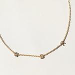 Nickel & Suede "Go Big Red" Initial University of Nebraska Necklace - Thumbnail 1 of 3