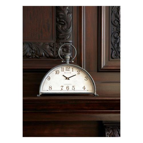 Melrose International 15"L Antique Style Mantle Clock - Primary Image