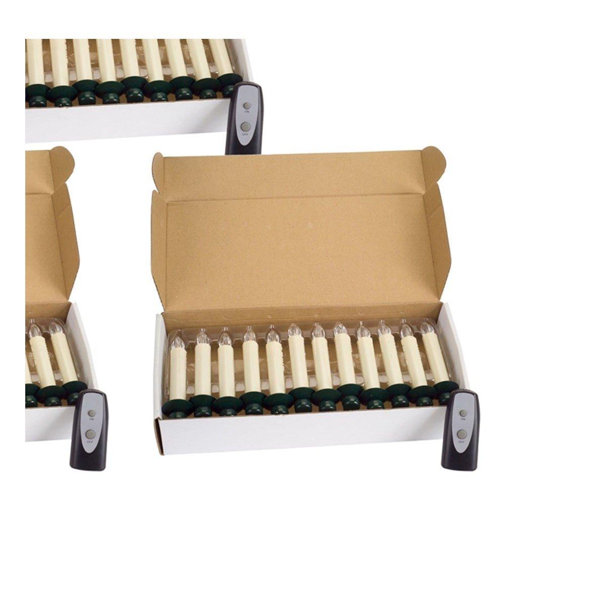 Melrose International LED Clip-On Taper Candle (Set of 10) main image 0