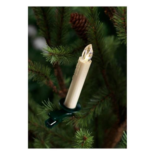 Melrose International 5.5" LED Clip on Tree Taper Candles with Remote (Set of 12) - Primary Image