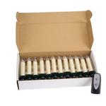 Melrose International 5.5" LED Clip on Tree Taper Candles with Remote (Set of 12) - Thumbnail 4 of 4
