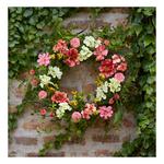 Melrose International Cosmos Berry Wreath 27"D - Thumbnail 2 of 2