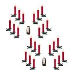 Melrose International 6.5" LED Clip on Taper Candle with Remote (Set of 24) - Thumbnail 1 of 4