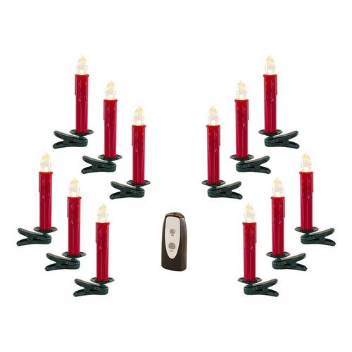 Melrose International 6.5" LED Clip on Taper Candle with Remote (Set of 24) - Primary Image