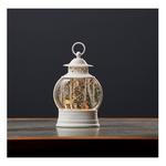 Melrose International 11.5"H Plastic Snow Globe Lantern w/Deer - Thumbnail 2 of 3