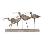 Melrose International Birds 13"L x 7"H Wood/Metal - Thumbnail 3 of 3