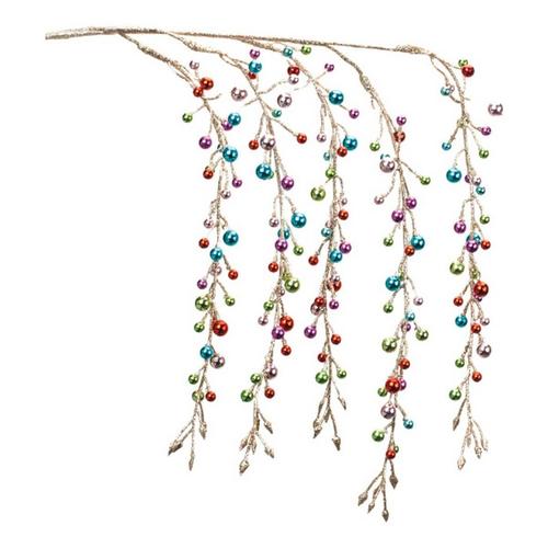 Melrose International 28"H Plastic Bead Spray (Set of 2) - Primary Image