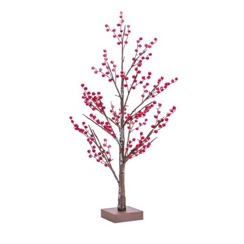 Melrose International 38"H LED and Berry Tree - Primary Image
