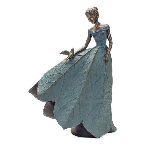 Melrose International Garden Fairy Figurine with Flower Petal Dress (Set of 2) - Primary Image