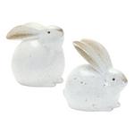 Melrose International Assorted Terra Cotta Bunny Figurine - Thumbnail 1 of 3