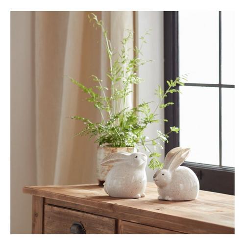 Melrose International Assorted Terra Cotta Bunny Figurine - Primary Image