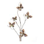 Melrose International Blue and Orange Wire Butterfly Spray (Set of 6) - Thumbnail 2 of 3