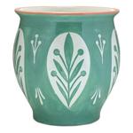 Melrose International Decorative Ceramic Pot (Set of 2) - Thumbnail 2 of 3