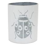 Melrose International Brushed Metal Insect Pot (Set of 3) - Thumbnail 3 of 5