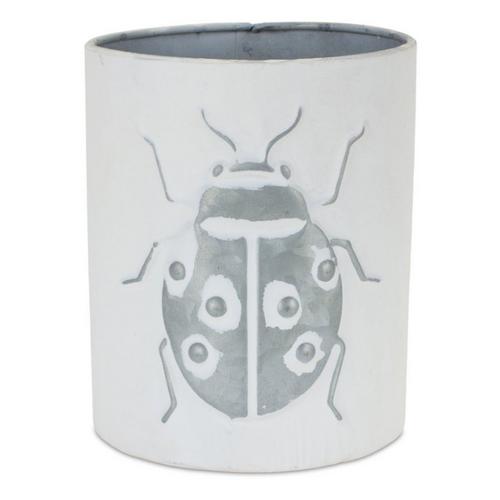 Melrose International Brushed Metal Insect Pot (Set of 3) - Primary Image