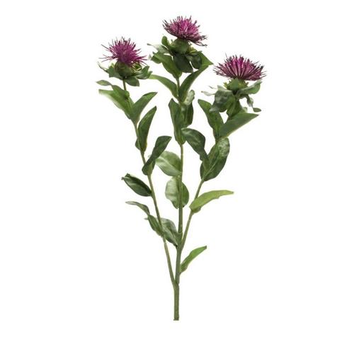 Melrose International Purple Thistle Floral Spray (Set of 6) - Primary Image