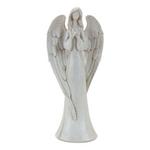 Melrose International Serene Angel Figurine with Bird Accent (Set of 2) - Thumbnail 2 of 3