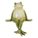 Melrose International Stone Garden Frog Shelf Sitter (Set of 3) - Thumbnail 3 of 5