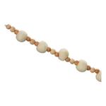 Melrose International 5.5'L Wood Bead Garland (Set of 2) - Thumbnail 1 of 3