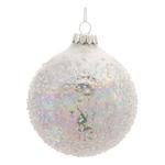 Melrose International 3"D Iredescent Glass Ball Ornament (Set of 12) - Thumbnail 3 of 5