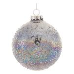 Melrose International 3"D Iredescent Glass Ball Ornament (Set of 12) - Thumbnail 4 of 5