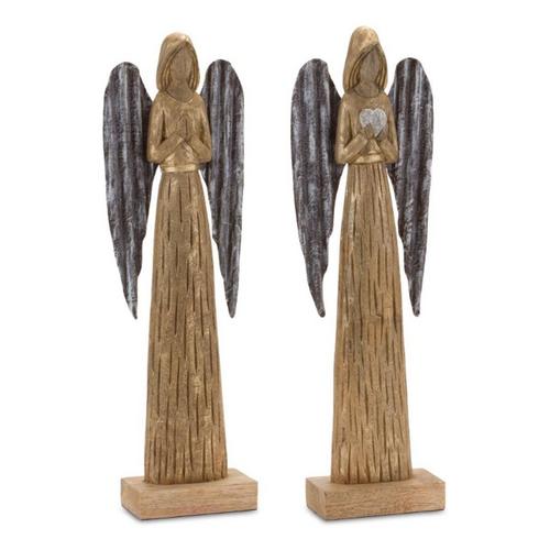 Melrose International 22.75"H Angel (Set of 2) - Primary Image