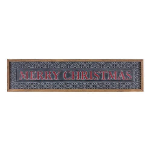 Melrose International 8"H Merry Christmas Sign - Primary Image