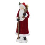 Melrose International 12"H Resin Santa (Set of 2) - Thumbnail 3 of 4