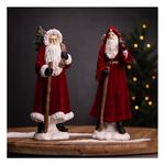 Melrose International 12"H Resin Santa (Set of 2) - Thumbnail 4 of 4