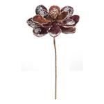 Melrose International 19"H Polyester Magnolia Stem (Set of 2) - Thumbnail 2 of 3