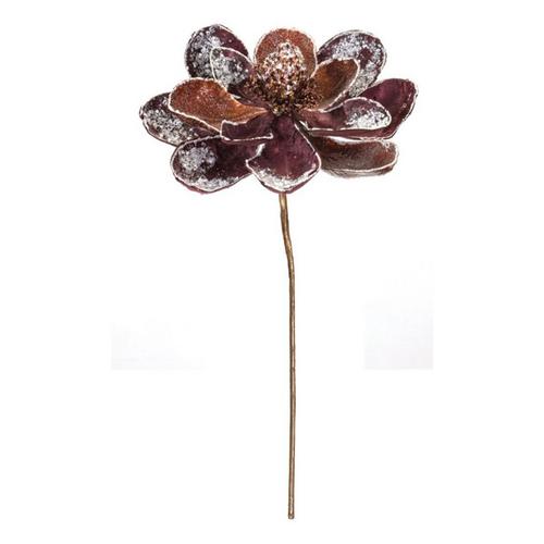 Melrose International 19"H Polyester Magnolia Stem (Set of 2) - Primary Image