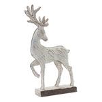 Melrose International Carved Resin Deer (Set of 2) - Thumbnail 3 of 3