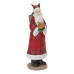 Melrose International 11"H Resin Santa w/Animals (Set of 2) - Thumbnail 2 of 3