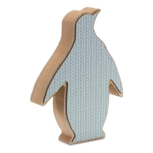 Melrose International Wood Penguin (Set of 2) - Primary Image