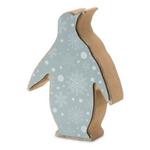 Melrose International Wood Penguin (Set of 2) - Thumbnail 3 of 4