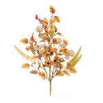 Melrose International 30"H Polyester Fall Leaf and Pod Spray (Set of 2) - Thumbnail 3 of 3