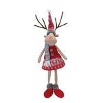 Melrose International 23"H Polyester Deer Shelf Sitter (Set of 2) - Thumbnail 2 of 3