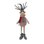 Melrose International 23"H Polyester Deer Shelf Sitter (Set of 2) - Thumbnail 3 of 3