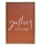 Melrose International Gather and Thankful Signs (Set of 2) - Thumbnail 2 of 3