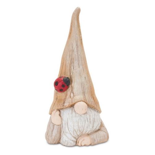 Melrose International Gnome Statue with Wood Grain Design (Set of 2) - Primary Image