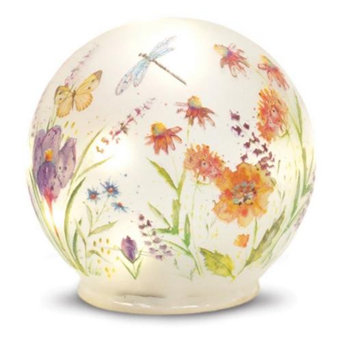 Melrose International LED Floral Dragonfly Orb (Set of 3) - Primary Image