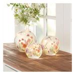 Melrose International LED Floral Dragonfly Orb (Set of 3) - Thumbnail 5 of 5
