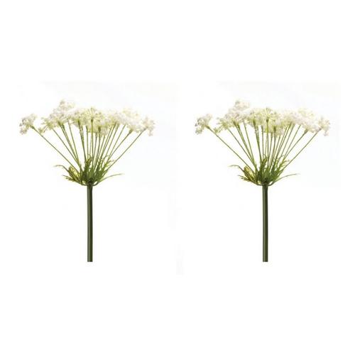 Melrose International Queen Anne's Lace Stem (Set of 2) - Primary Image