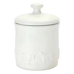 Melrose International Ceramic Farm Animal Canister (Set of 2) - Thumbnail 2 of 4