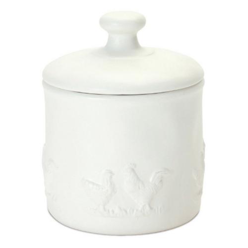 Melrose International Ceramic Farm Animal Canister (Set of 2) - Primary Image